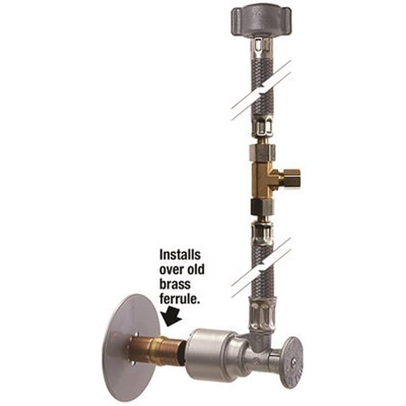 ACCOR Technology PO5LS4T15-5 R-Series Dishwasher Supply Kit Pushon 1/2" x 20"