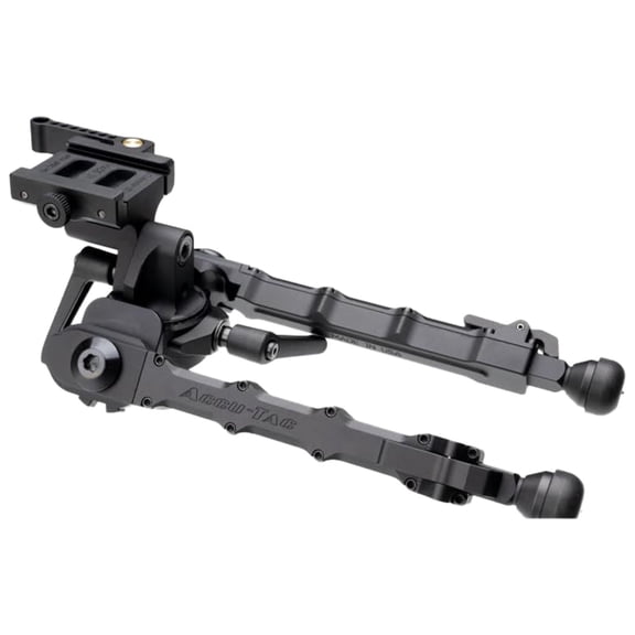 ACCU-TAC PC-5 Arca Spec QD Bipod, Flat Black, PCASQD-0500