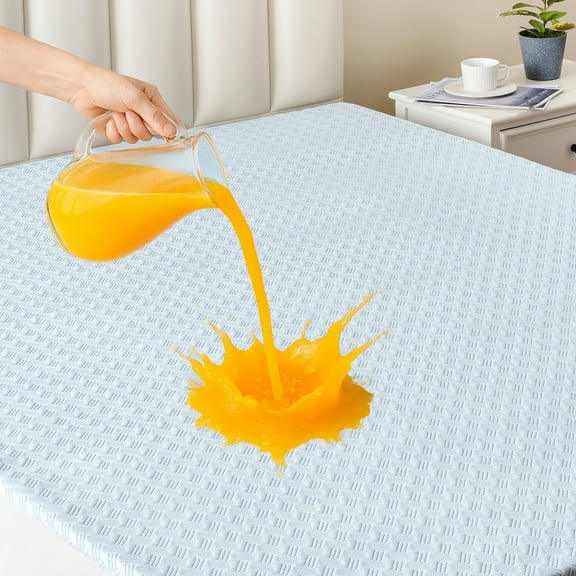 ACCURATEX Mattress Protector-100% Waterproof Breathable&Cooling-Bamboo 3D Air Bed Cover ,Full-16 inches Deep for Adults