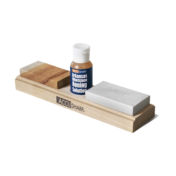ACCUSHARP WHETSTONE COMBO W/ OIL