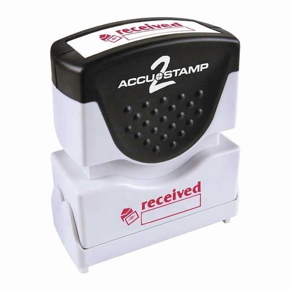 ACCUSTAMP 2 038835 Microban Message Stamp, Received, 5/16