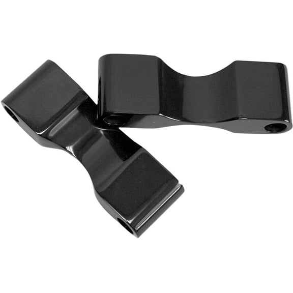 ACCUTRONIX SMOOTH FENDER SPACERS BLACK 41MM (FOR 5.5" FENDERS)