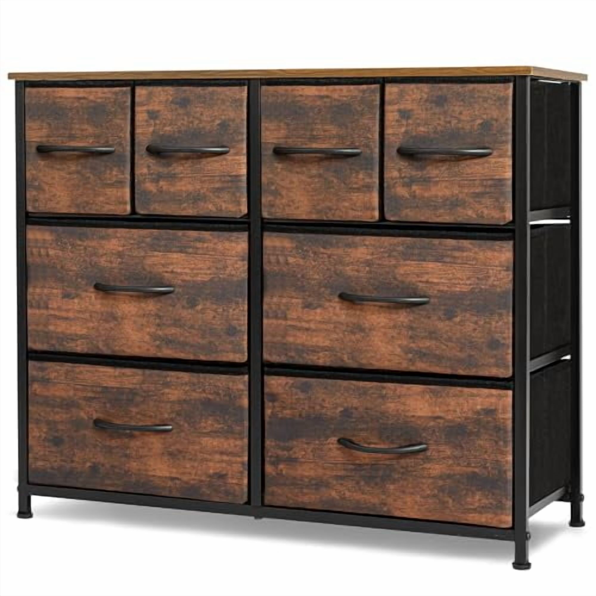 ACCVER Dresser for Bedroom 8 Storage Drawer, Fabric Closet Chests