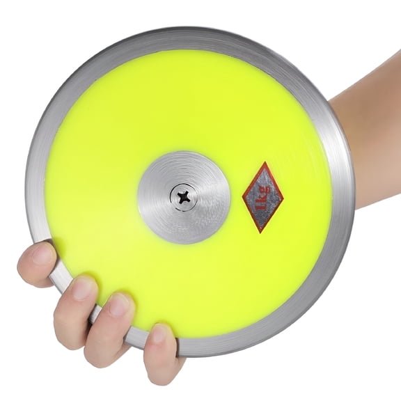 ACDANC 1.0 Kg Sports Discus, Nylon Discus with Steel Rim and Center, 2.2 Lbs Practice Discus, Training Disc for Men and Women, Outdoor Throwing Disc for Beginners and Professionals