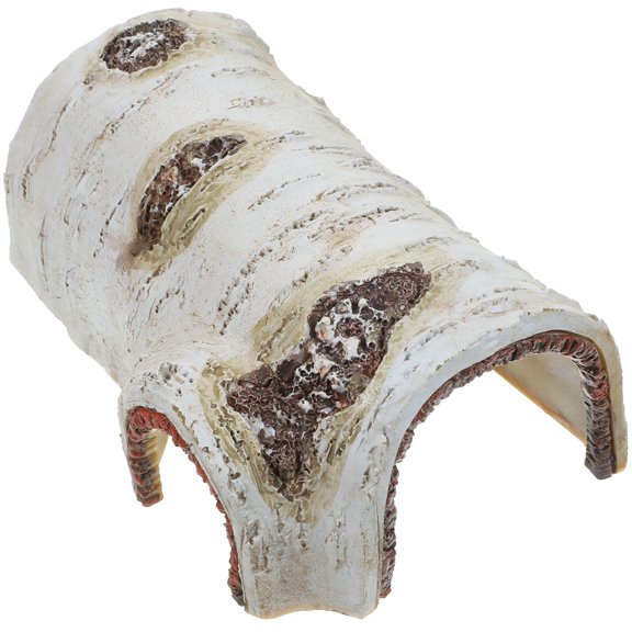 ACDANC 1 Pack Reptile Hideout House Turtle Lizard Escape Cave Resin Pet Shelter