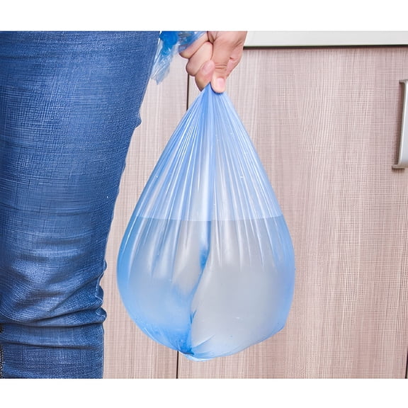 ACDANC 100-Count Heavy-Duty Bags Small Can & Bathroom Waste Basket Liners,5 Rolls for Home/Kitchen