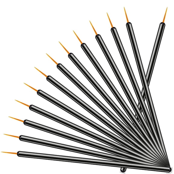 ACDANC 100 Pack Disposable Eyeliner Brush, Eye Liner Applicator Brushes | Eye Wands Makeup Tool for Cosmetic Eyelash Serum Disposable Eyeliner Brushes