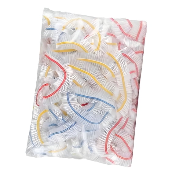 ACDANC 100 Pieces Disposable Elastic Food Covers Food Storage Cover for Family Home