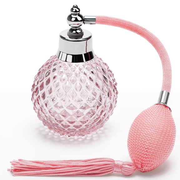 ACDANC 100Ml Crystal Art Refillable Perfume Atomizer Bottle,Long Spray|Vintage Style,Refillable,Spray Bottle Vintage Style Perfume Atomizer