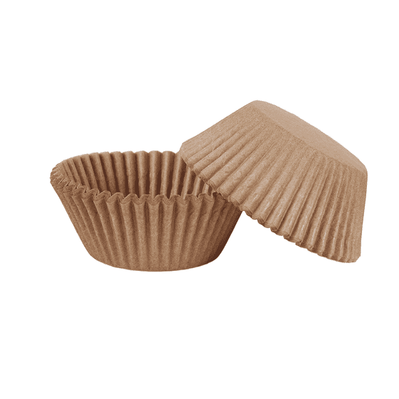 ACDANC 100Pcs Muffin Liners,Multiple Sizes Available Mini Muffin Liners,Moisture-Proof Storage Eco-Friendly Materials Cupcake Liners,Pure Wood Model
