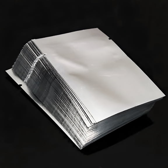 ACDANC 100Pcs Textured/Embossed Mylar Aluminum Foil Vacuum Sealer Bags Quart Size Hot Seal Commercial Grade Food Sealer Bags for Food Storage and Sous Vide