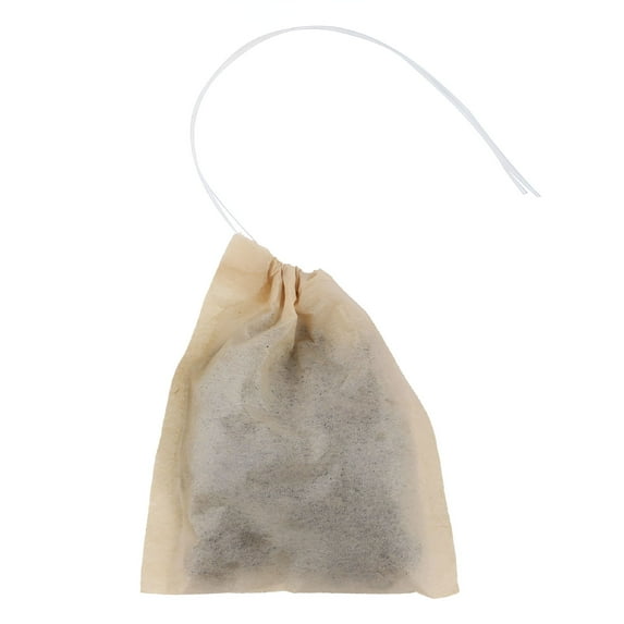 ACDANC 100pcs Disposable Empty Tea Bags Filter Infuser with Drawstring for Loose Leaf Tea (L)