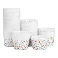 thumbnail image 1 of ACDANC 100pcs Polka Dot Paper Treat Cups Disposable Dessert Bowls for Sundae Cake Ice Cream, 1 of 6