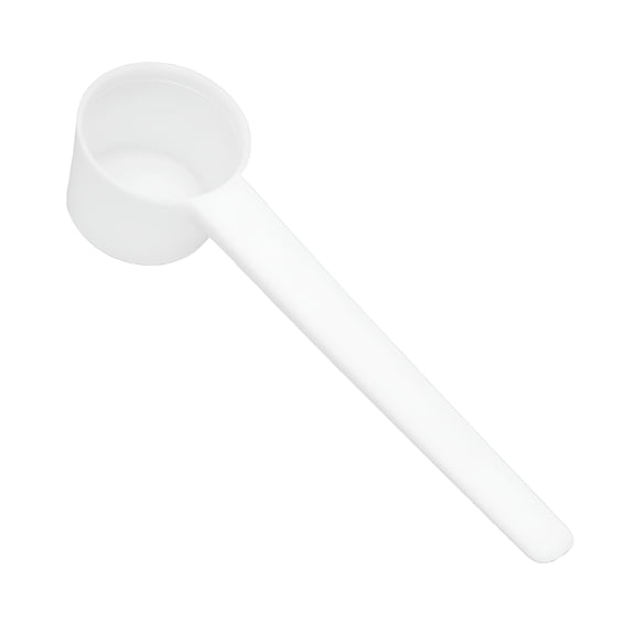 ACDANC 10pcs 5g Plastic Coffee Measuring Spoon For Milk Powder Liquid Seasoning Refillable Reusable Compatible Scoops (White)