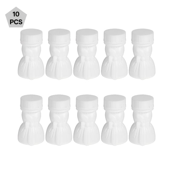ACDANC 10pcs Festival Valentine Refillable Bubble Bottles