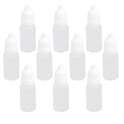 ACDANC 10pcs Squeezable Dropper Bottle For Eye Drops Lab 10ml