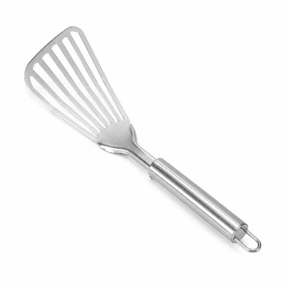 ACDANC 11In Professional Stainless Steel Slotted Fish Spatula, Flexible Metal Kitchen Turner and Flipper for Frying, Grilling, Eggs & Pancakes