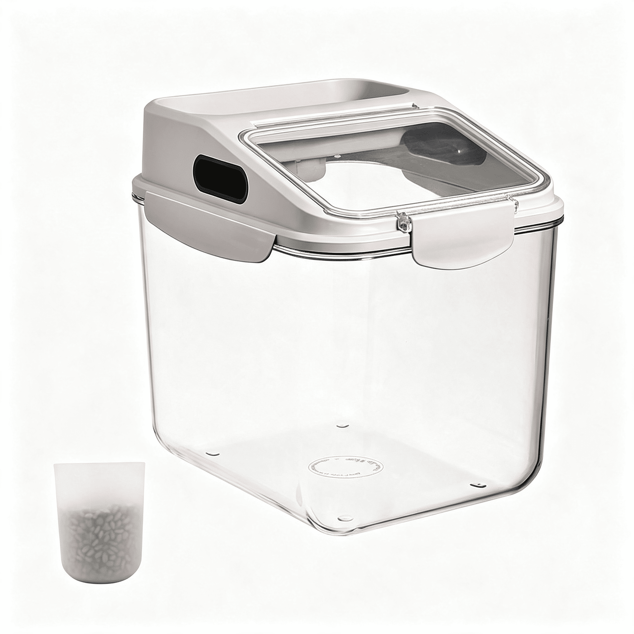 ACDANC 11Lb Dog Food Storage Container, Airtight Pet Treat Bin ...