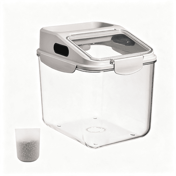 ACDANC 11Lb Dog Food Storage Container, Airtight Pet Treat Bin ...