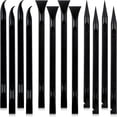 thumbnail image 1 of ACDANC 12Pcs Plastic Scraper Tool, Crevice Cleaning Tool, Non Scratch Car Detailing Supplies for Cleaning, Versatile Label/Sticker Remover & Peeler Tool for Tight Spaces, 1 of 6