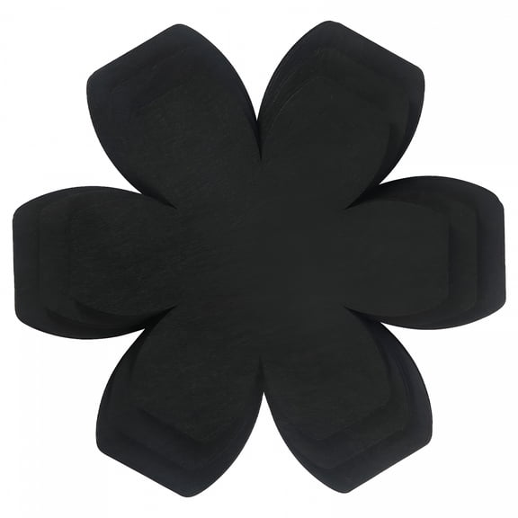 ACDANC 12Pcs/Set Pot Protectors Washable Stackable Scratch-Proof Hexagon Flower Shape Pan Pads for Kitchen