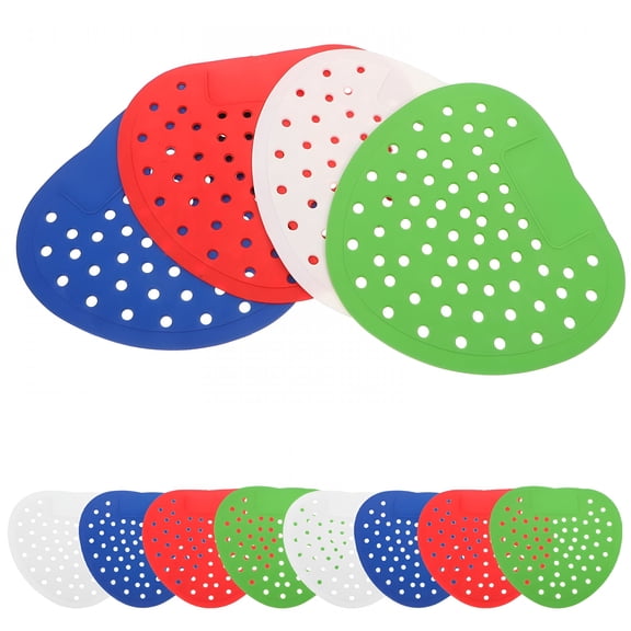 ACDANC 12pcs Urinal Deodorizer Mat For Men Bathroom High-efficiency Smell Removal Anti-clog Multi-functional Scented Urinal Screen For Cleanliness And Freshness