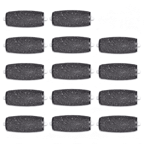ACDANC 14 Extra Coarse Replacement Roller Refill Heads Compatible with Amope Pedi Refills Electronic Foot File Deep Exfoliation Replacement Rollers