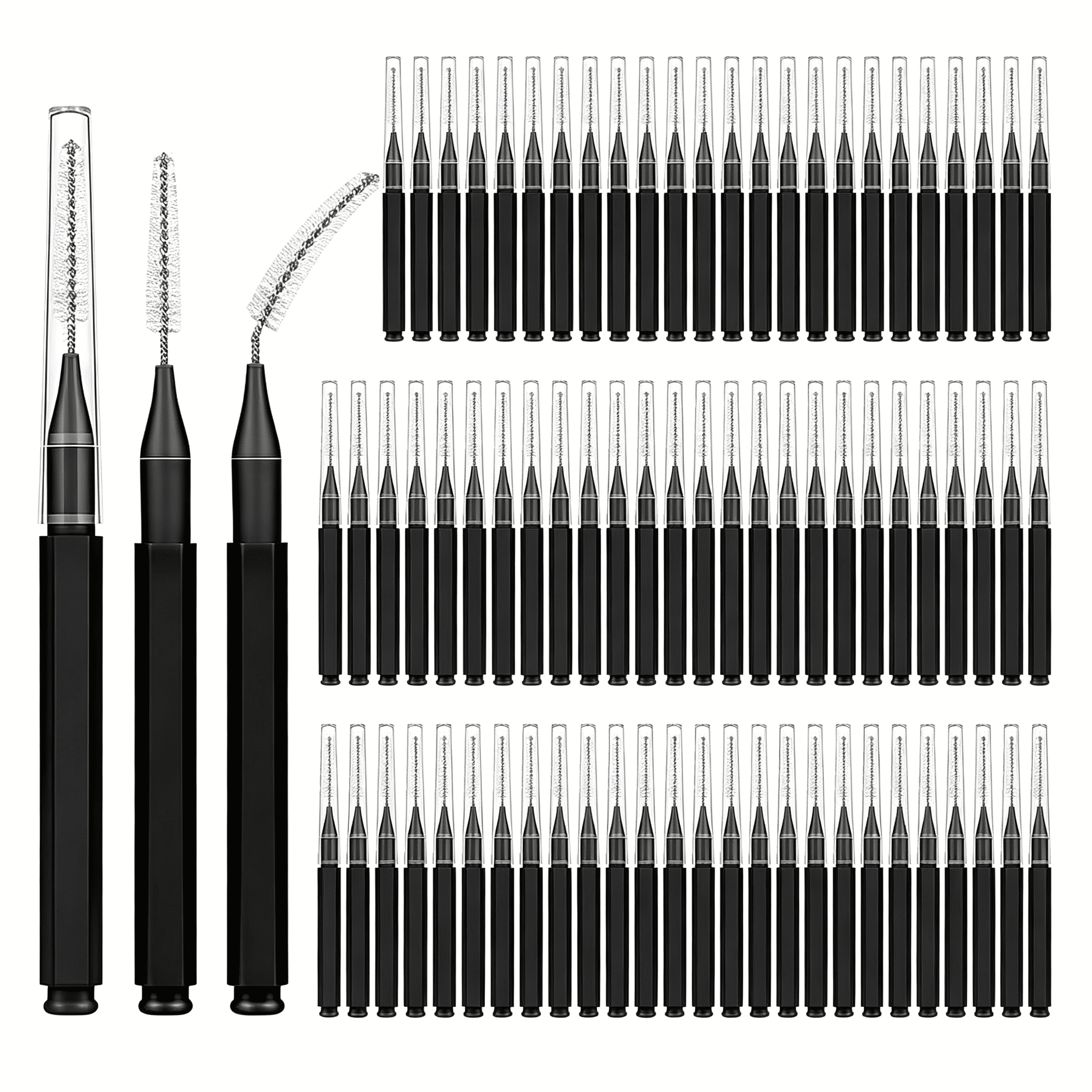 Tooth Puck ACDANC 150 Pack Interdental Brushes for Braces, Plastic Dental Brushes ...