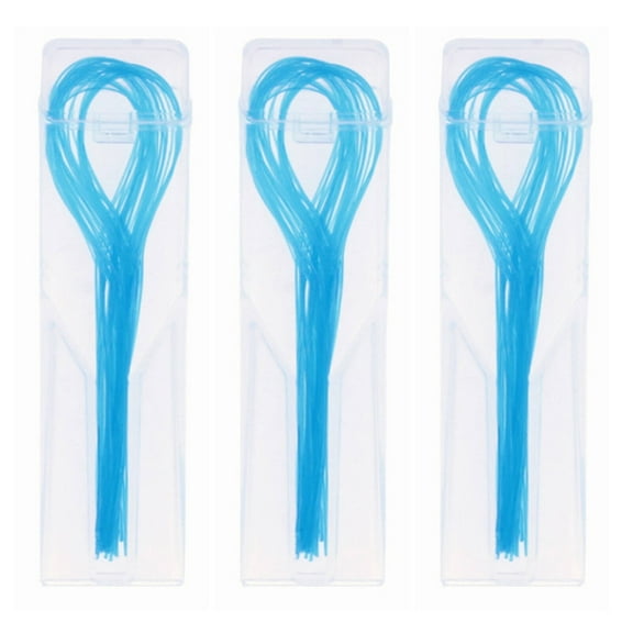 ACDANC 150 Pcs Floss Threaders,Easy to Carry Threader Floss,High Comfort Dental Floss Threaders