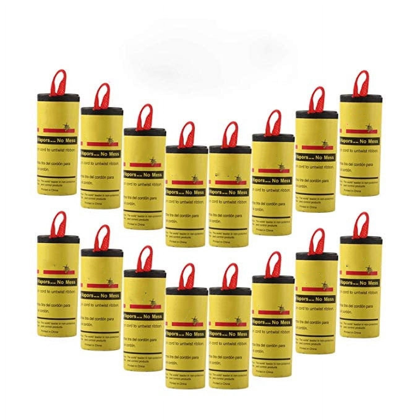 ACDANC 16-Pack Sticky Fly Paper Ribbons,Extra Strong Indoor Outdoor ...