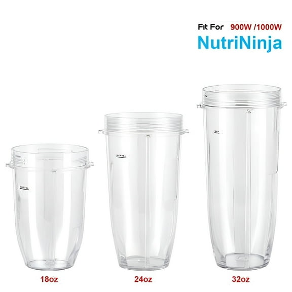 ACDANC 18oz / 24oz / 32oz Replacement Cup for 900W / 1000W Blender,Replacement Parts for Blender (1PCS)