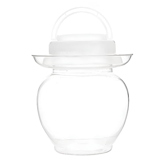 ACDANC 1L Kitchen Fermenting Jar, Sealed Plastic Pickle Container for Home