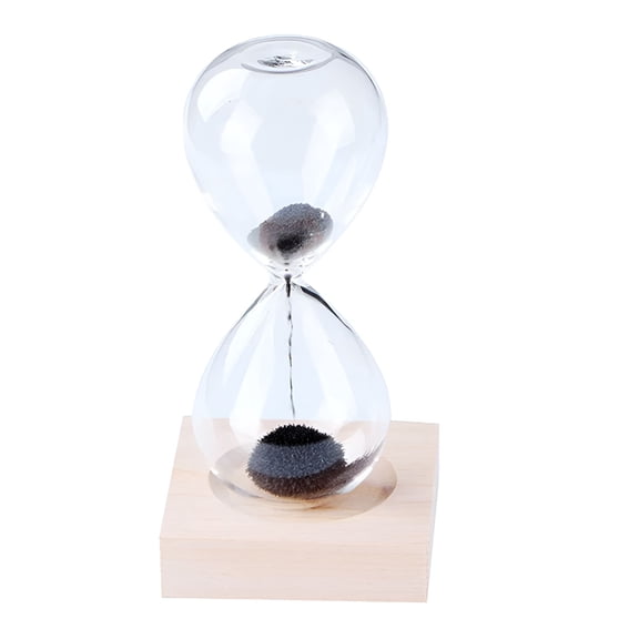 ACDANC 1PC Magnetic Hourglass Creative Sand Glass Table Adornment Desktop Timer Birthday Gifts for Home Shop Office