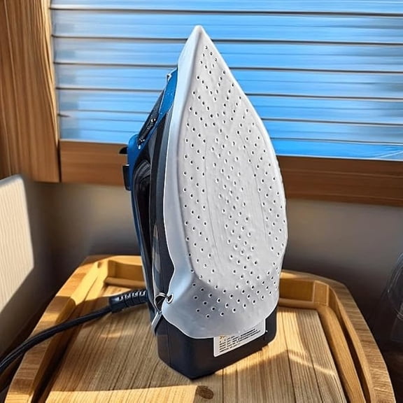 ACDANC 1Pack Iron Shoe Cover for Steam Irons,High Temperature Resistant Ironing Protector Plate,Anti-Scorch Scorch-Saving Iron Plate Cover,9.06 X 6.06 Inches
