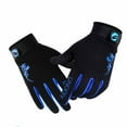 thumbnail image 1 of ACDANC 1Pairs Workout Gloves,Soft Running Gloves,Cold Weather Comfort Gym Gloves for Men,XL,Blue, 1 of 7