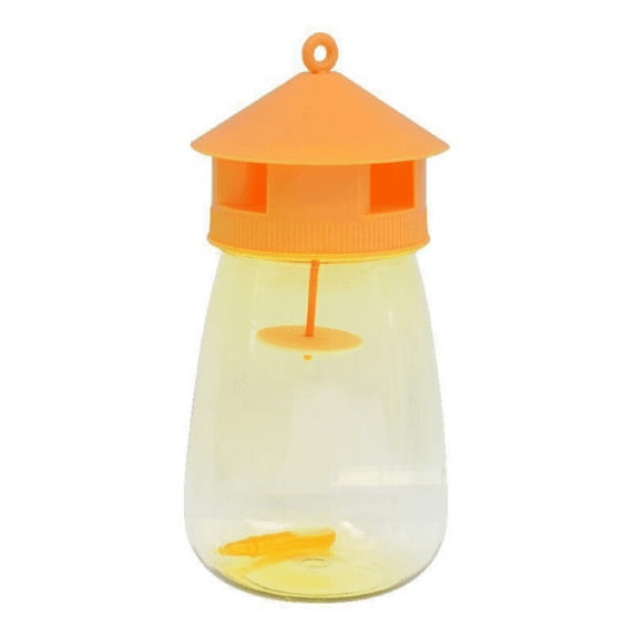 ACDANC 1Pc Reusable Ranch Fly Traps Outdoor Hanging, Fly Catcher Cage Control, Farm Horse Stable Fly Trap for Orchard, Barn, Garden, Wasp Trap Bee Trap Reusable Fly Traps Outdoor Hanging Wasp Killer