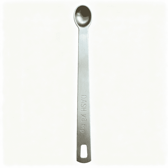 ACDANC 1Pcs 1/8 Teaspoon(1/8Tsp,0.625 Ml,Dash) Single Tiny Measuring Spoon,Small Individual Stainless Steel Measure Spoons Only