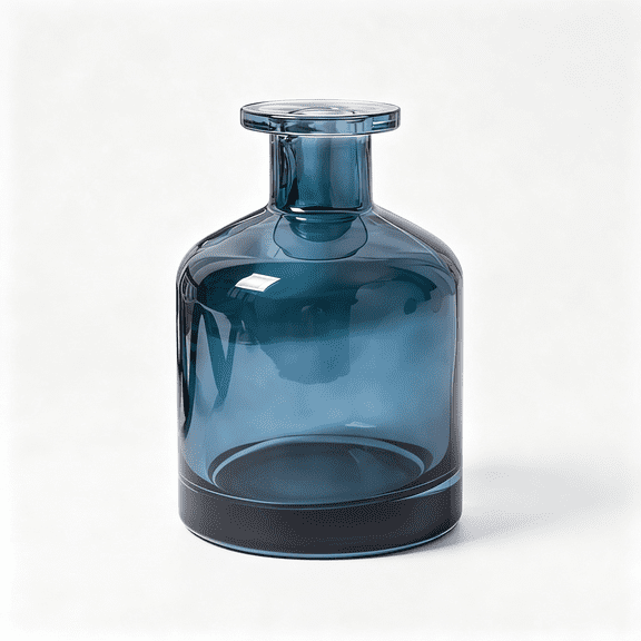 ACDANC 1Pcs 150Ml/5Oz Empty Refillable Glass Diffuser Bottle Diffuser Jars Aromatherapy Storage Container Fragrance Accessories Use for Diy Replacement Reed Diffuser Sticks Crafts Decor