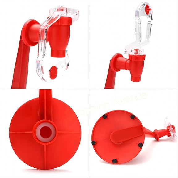 ACDANC 2 Liter Beverage Dispenser,Soda Drink Dispenser Bottle Upside Down Drinking Fountains Water Dispense Machine for Party Home Bar