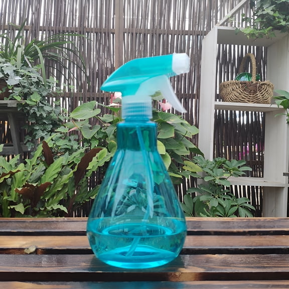 ACDANC 2 Pack 500ml Spray Bottles, Empty Plastic Trigger Sprayer with Fine Mist, Clear Water Squirt Bottles for Hair, Plants, and Cleaning