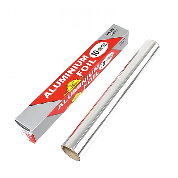 ACDANC 2 Pack Aluminum Foil 30cm x 10m Heavy Duty Tin Foil Wrap for BBQ Baking Grilling Catering Kitchen