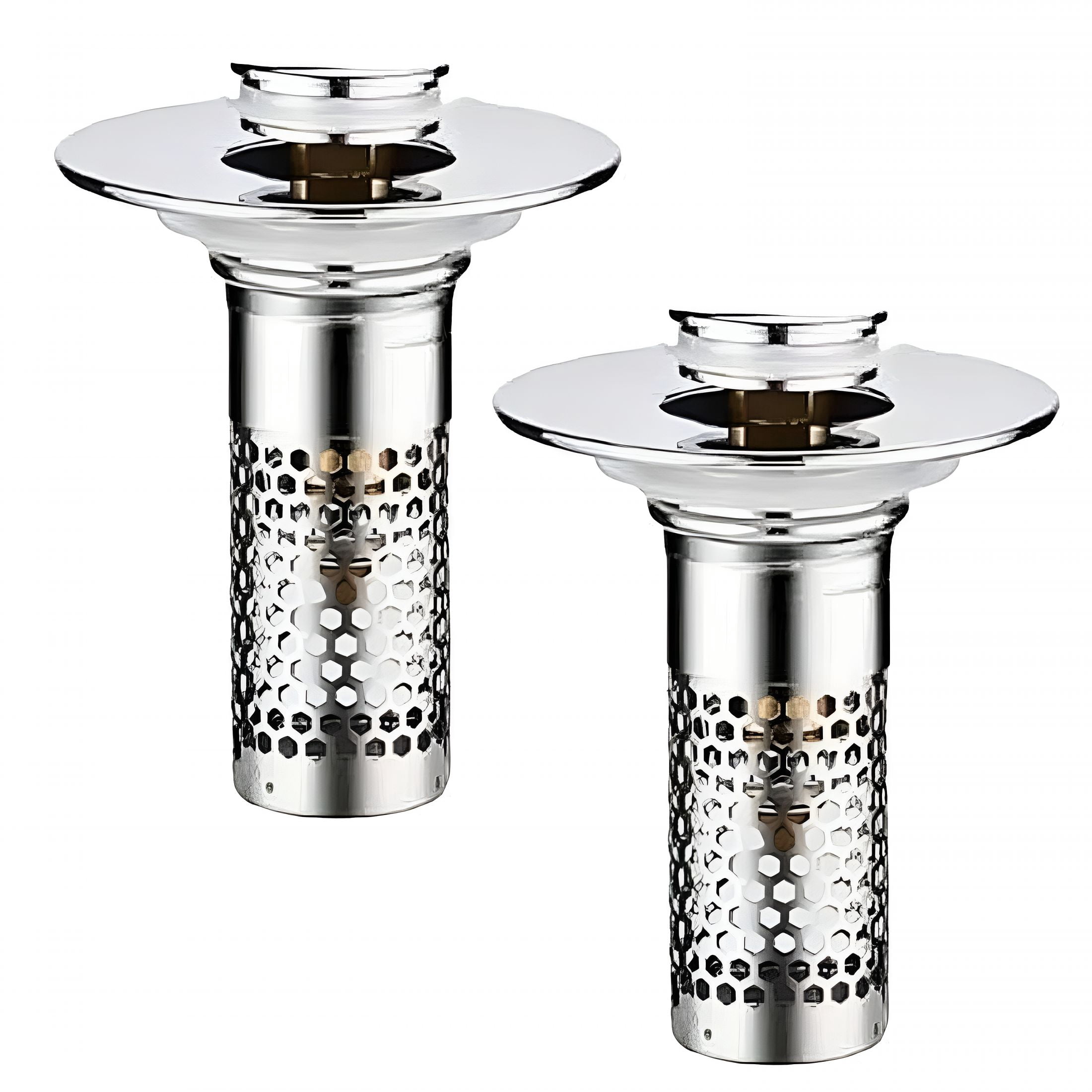 3-in-1 Pop-Up Bathroom Sink Drain Stopper & Strainer – Stainless Steel Filter Basket With Hair Catcher, Fits 1.06–1.50 Inch Holes, Leak-Proof Silicone Seal, Rust-Resistant, Easy No-Tool Install