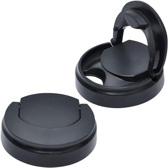 ACDANC 2 Pack Flip Top To Go Lids Replacement for Blender, 3.46 Inch Travel Cup Cap Compatible with 250W 300W Personal Juicer