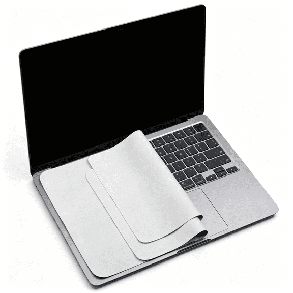 ACDANC 2 Pack Microfiber Liner Cleaning Cloth Screen Keyboard Imprint Protection for 13" 14" Laptops,Compatible with