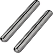 ACDANC 2 Pack Stainless Steel Carrying Cigar Box, Single Cigar Tube Holder Case for Travel
