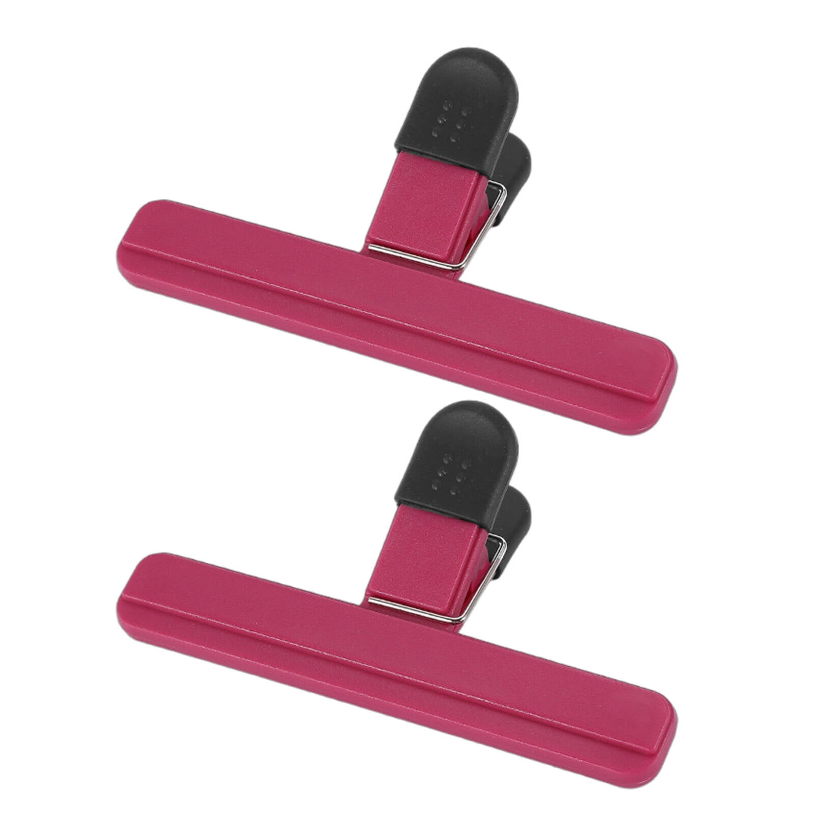 ACDANC 2 Pcs Chip Clips,Secure Anti-Slip Grip and Elastic Spring Binder ...