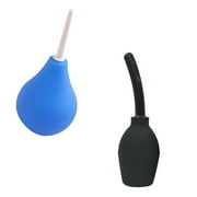 ACDANC 2 Pcs Douche for Women,224ml&310ml Soft Silicone Vaginal Wash,Rubber Grip Comfortable Experience Feminine Care,Style2