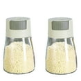 thumbnail image 1 of ACDANC 2 Pcs Salt and Pepper Shakers,Precise Salt Dispensing Seasoning Containers,Moisture and Dust Proof Spice Shaker for Freshness,Green,M, 1 of 4