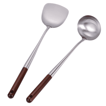ACDANC 2 Pcs Soup Spoon Whether You'Re Cooking A Large Batch Or Just Serving A Small Meal, This Wooden Soup Spoon Gets the Job Done. Wooden Spoons for Cooking,1