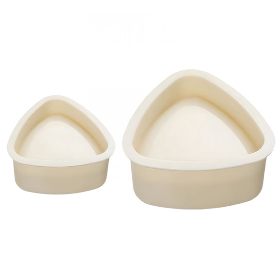 ACDANC 2 Pcs Triangle Rice Ball Sushi Mold Maker, Musubi Press Kit with Rice Spoon for Bento Box, Onigiri DIY Snacks, Portable Kitchen Tool for Home, Picnic and Party